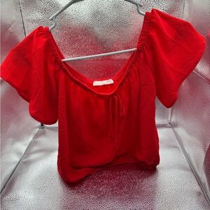 Red Women's Top